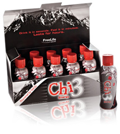 Chi3 Energy Drink.